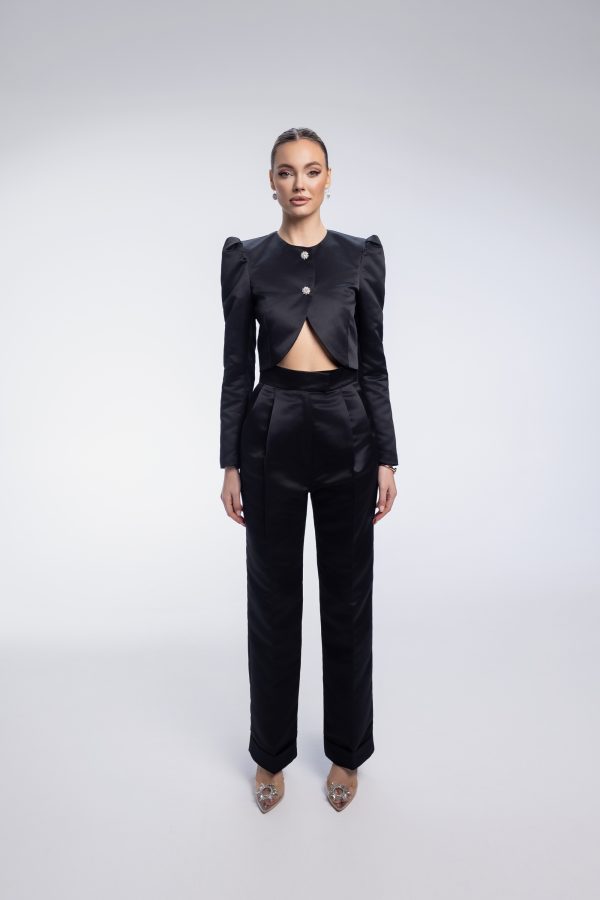 SNOWFLAKE BOLERO BLACK