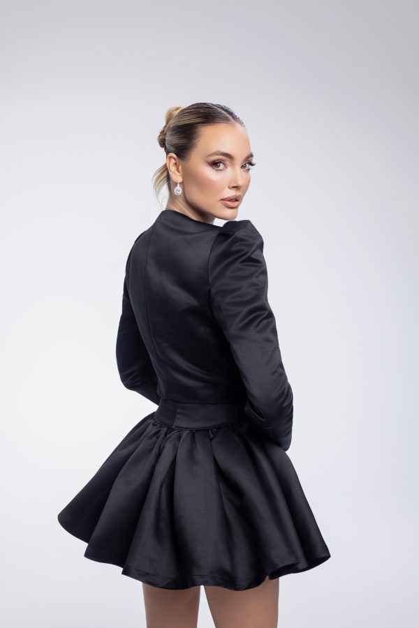 SNOWFLAKE BOLERO BLACK